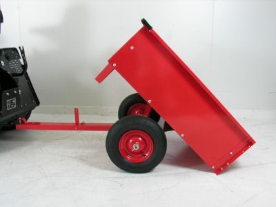 Anhänger für Rasentraktoren 250kg MaVersand