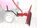 Lawnboss Rasentraktore Schneeschild 118 x 50 cm passend ID 2185