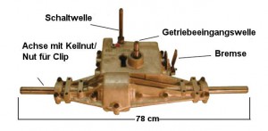 Schaltgetriebe 820-037  Peerless Getriebe