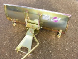 Secura Brill Crossover 74/13 H verzinktes Schneeschild 118x50 cm f&uuml;r Rasentraktore  ID 3272