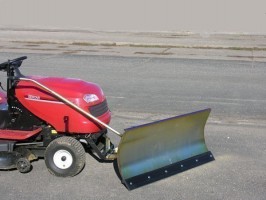 Secura John-Deere LX540 verzinktes Schneeschild 118x50 cm f&uuml;r Rasentraktore  ID 2851